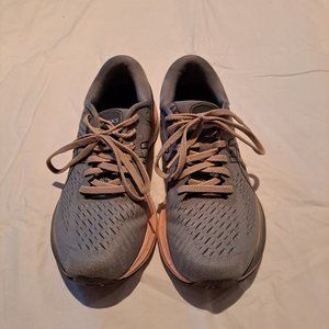 Asics Gel Kayano 27 Lite-Show Grey Pink Women's Running Walking Shoes